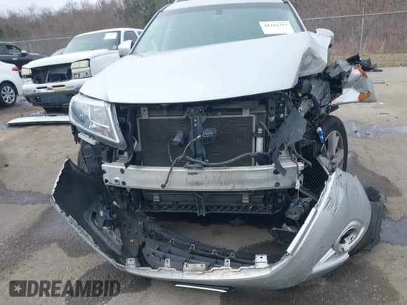 2013 Nissan Pathfinder SV with VIN 5N1AR2MN8DC607534, listed as a IAAI auction lot 41416792 with 112,154 mi miles and . Bid and sale history available at DreamBid. Image 12.