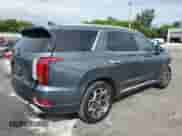 2022 Hyundai Palisade Calligraphy with VIN KM8R74HE4NU418552, listed as a Copart auction lot 90843115 with 46,550 mi miles and Salvage title. Bid and sale history available at DreamBid. Image 3.