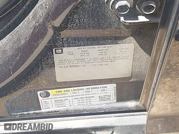 2008 Chevrolet Malibu 2LT с VIN 1G1ZJ57BX84231123, выставлен на аукционе IAAI как лот 42695289 с пробегом 114 546 миль миль и . История ставок и продаж доступна на DreamBid. Изображение 9.