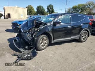 2014 Hyundai Santa Fe z VIN 5XYZUDLBXEG164406, wystawiony jako Copart lot #86120425 z przebiegiem 143 682 mil mil oraz Szkoda całkowita • Salvage title. Historia ofert i sprzedaży dostępna na DreamBid. Obrazek 1.