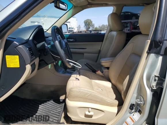 2006 Subaru Forester XT Limited with VIN JF1SG69616H760047, listed as a Copart auction lot 58808345 with 256,755 mi miles and Salvage title. Bid and sale history available at DreamBid. Image 7.