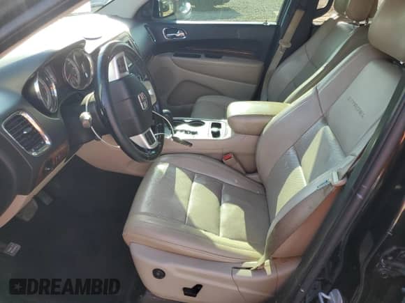 2013 Dodge Durango Citadel with VIN 1C4SDJET6DC583054, listed as a Copart auction lot 65777295 with 145,298 mi miles and Salvage title. Bid and sale history available at DreamBid. Image 7.