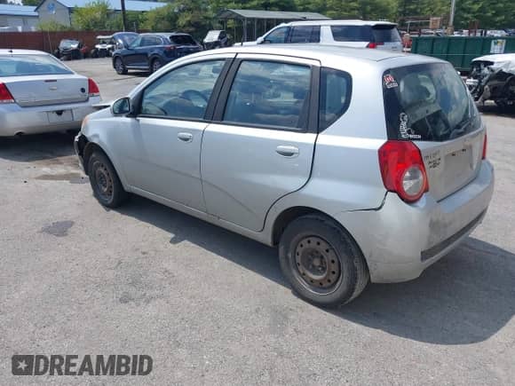 2011 Chevrolet Aveo 1LT с VIN KL1TD6DE0BB206637, выставлен на аукционе IAAI как лот 42980786 с пробегом 184 550 миль миль и . История ставок и продаж доступна на DreamBid. Изображение 3.