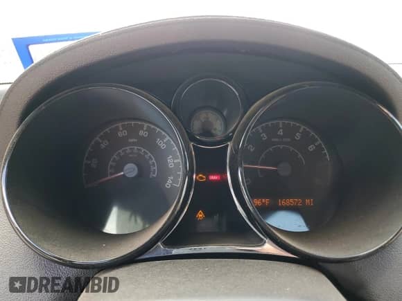 2008 Saturn Sky with VIN 1G8MC35B68Y122440, listed as a Copart auction lot 72236274 with 168,572 mi miles and Salvage title. Bid and sale history available at DreamBid. Image 9.