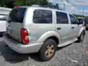 2004 Dodge Durango Limited with VIN 1D4HD58D24F191602, listed as a Copart auction lot 82462495 with 205,143 mi miles and Salvage title. Bid and sale history available at DreamBid. Image 3.