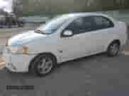 2008 Chevrolet Aveo LS z VIN KL1TD56638B071467, wystawiony jako Copart lot #79001534 z przebiegiem 161 209 mil mil oraz Szkoda całkowita • Salvage title. Historia ofert i sprzedaży dostępna na DreamBid. Obrazek 1.