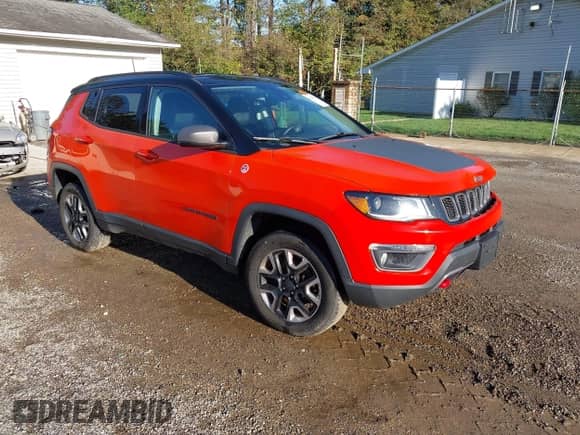 2018 Jeep Compass Trailhawk с VIN 3C4NJDDB3JT356310, выставлен на аукционе IAAI как лот 43358093 с пробегом 100 479 миль миль и . История ставок и продаж доступна на DreamBid. Изображение 1.