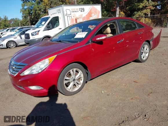2012 Hyundai Sonata SE with VIN 5NPEC4AC5CH418624, listed as a IAAI auction lot 43460628 with 138,555 mi miles and . Bid and sale history available at DreamBid. Image 2.