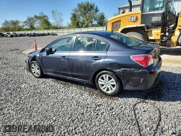 2016 Subaru Impreza Premium with VIN JF1GJAB64GH012110, listed as a Copart auction lot 83821465 with 112,831 mi miles and Salvage title. Bid and sale history available at DreamBid. Image 2.