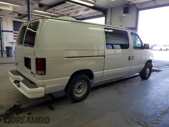 2001 Ford Econoline Cargo с VIN 1FTRE14291HA69623, выставлен на аукционе Copart как лот 50031845 с пробегом 103 169 миль миль и Списание • Salvage title. История ставок и продаж доступна на DreamBid. Изображение 3.