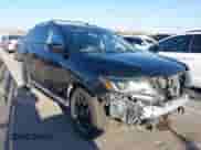 2019 Nissan Pathfinder Platinum with VIN 5N1DR2MN1KC651918, listed as a IAAI auction lot 42866631 with 88,415 mi miles and . Bid and sale history available at DreamBid. Image 1.