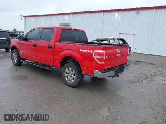2012 Ford F-150 XLT with VIN 1FTFW1ET8CKD11394, listed as a IAAI auction lot 42493875 with 179,860 mi miles and . Bid and sale history available at DreamBid. Image 3.