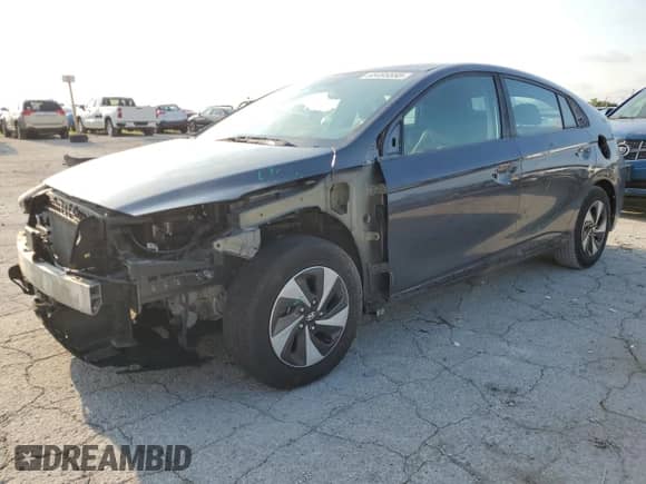 2018 Hyundai Ioniq SEL z VIN KMHC75LC8JU093304, wystawiony jako Copart lot #68495555 z przebiegiem 123 077 mil mil oraz Szkoda całkowita • Salvage title. Historia ofert i sprzedaży dostępna na DreamBid. Obrazek 1.