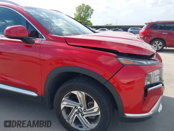 2022 Hyundai Santa Fe SEL with VIN 5NMS2DAJ2NH409867, listed as a IAAI auction lot 43112693 with 72,522 mi miles and . Bid and sale history available at DreamBid. Image 19.