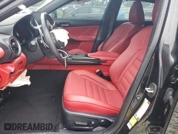 2021 Lexus IS 350 F Sport with VIN JTHGZ1B27M5039524, listed as a Copart auction lot 85511625 with 37,678 mi miles and Salvage title. Bid and sale history available at DreamBid. Image 7.