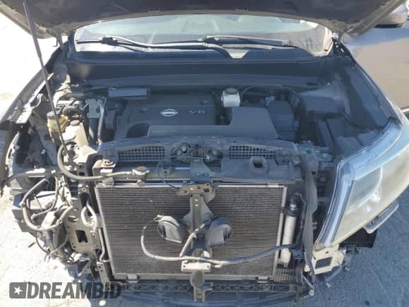 2013 Nissan Pathfinder Platinum с VIN 5N1AR2MMXDC673977, выставлен на аукционе Copart как лот 80252545 с пробегом 150 588 миль миль и Списание • Salvage title. История ставок и продаж доступна на DreamBid. Изображение 12.