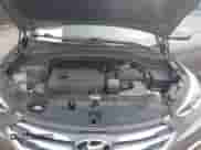 2018 Hyundai Santa Fe 2.4L with VIN 5NMZTDLBXJH092741, listed as a IAAI auction lot 43514175 with 107,947 mi miles and . Bid and sale history available at DreamBid. Image 10.