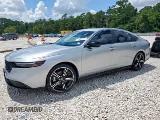 2024 Honda Accord Sport with VIN 1HGCY2F51RA054825, listed as a Copart auction lot 61491475 with 25,417 mi miles and Salvage title. Bid and sale history available at DreamBid. Image 1.