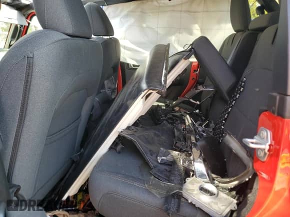 2025 Jeep Wrangler Sport S с VIN 1C4RJXN65SW583515, выставлен на аукционе Copart как лот 82069975 с пробегом 8 426 миль миль и Списание • Salvage title. История ставок и продаж доступна на DreamBid. Изображение 11.