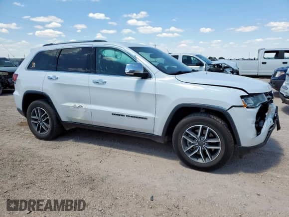 2021 Jeep Grand Cherokee Limited with VIN 1C4RJEBG0MC569849, listed as a Copart auction lot 69492075 with 109,067 mi miles and Salvage title. Bid and sale history available at DreamBid. Image 4.