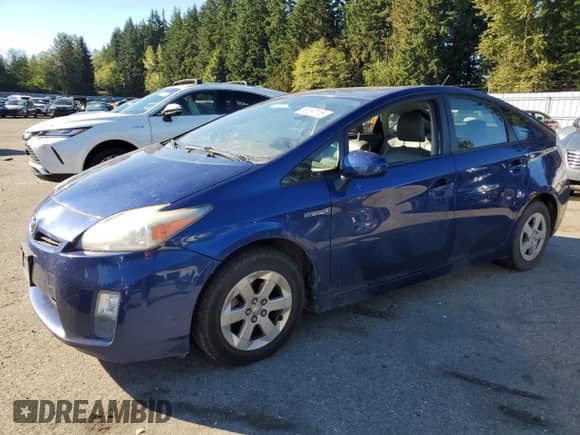2010 Toyota Prius II with VIN JTDKN3DU3A0047856, listed as a Copart auction lot 85187115 with 252,857 mi miles and Clean title. Bid and sale history available at DreamBid. Image 1.