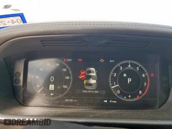 2019 Land Rover Discovery HSE Luxury с VIN SALRT2RV3KA083406, выставлен на аукционе Copart как лот 81448295 с пробегом 94 140 миль миль и Списание • Salvage title. История ставок и продаж доступна на DreamBid. Изображение 9.