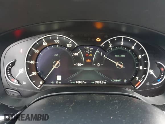 2019 BMW 5 Series 540i xDrive z VIN WBAJE7C57KWD55267, wystawiony jako Copart lot #80797175 z przebiegiem 46 607 mil mil oraz Szkoda całkowita • Salvage title. Historia ofert i sprzedaży dostępna na DreamBid. Obrazek 9.