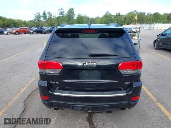 2017 Jeep Grand Cherokee Overland with VIN 1C4RJFCG4HC702073, listed as a IAAI auction lot 43110118 with 130,079 mi miles and . Bid and sale history available at DreamBid. Image 17.