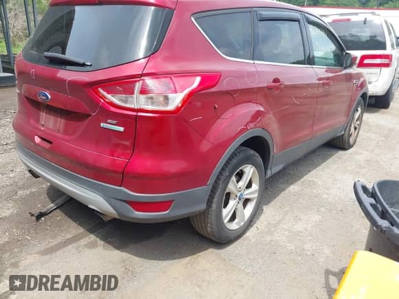 2014 Ford Escape SE z VIN 1FMCU0GXXEUA34432, wystawiony jako IAAI lot #42755194 z przebiegiem 168 691 mil mil oraz . Historia ofert i sprzedaży dostępna na DreamBid. Obrazek 4.