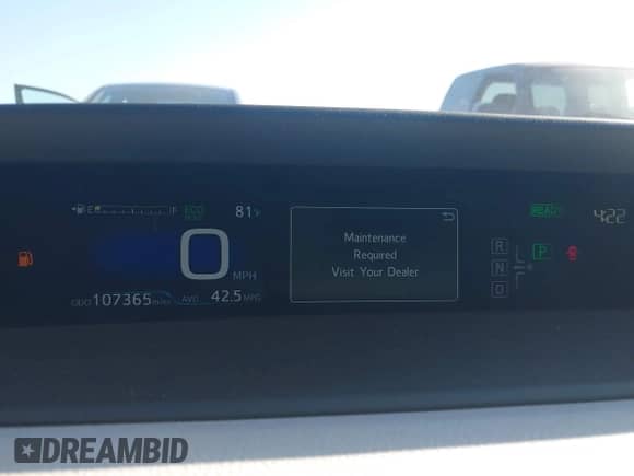 2016 Toyota Prius Two z VIN JTDKBRFUXG3510060, wystawiony jako IAAI lot #43337169 z przebiegiem 107 365 mil mil oraz . Historia ofert i sprzedaży dostępna na DreamBid. Obrazek 7.