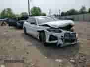 2023 BMW i4 M50 with VIN WBY33AW03PFR26660, listed as a Copart auction lot 60793705 with 44,753 mi miles and Salvage title. Bid and sale history available at DreamBid. Image 14.