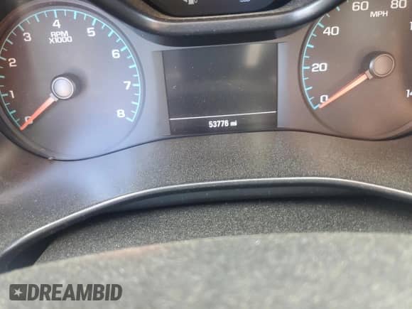 2022 Chevrolet Colorado 2WD Work Truck with VIN 1GCHSBEA8N1187547, listed as a Copart auction lot 56421895 with 53,776 mi miles and Salvage title. Bid and sale history available at DreamBid. Image 9.