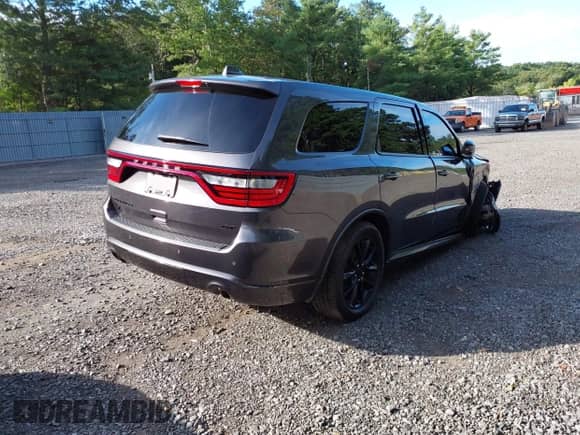 2018 Dodge Durango GT with VIN 1C4RDJDG0JC307578, listed as a IAAI auction lot 43025612 with 61,436 mi miles and . Bid and sale history available at DreamBid. Image 4.