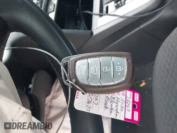 2020 Hyundai Elantra Value Edition with VIN 5NPD84LF7LH547727, listed as a IAAI auction lot 41908642 with 51,752 mi miles and . Bid and sale history available at DreamBid. Image 11.