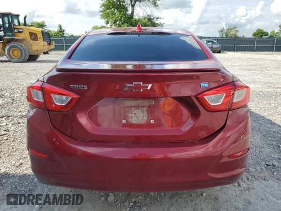 2018 Chevrolet Cruze LT z VIN 1G1BH5SE8J7140760, wystawiony jako Copart lot #64649135 z przebiegiem 80 161 mil mil oraz Szkoda całkowita • Salvage title. Historia ofert i sprzedaży dostępna na DreamBid. Obrazek 6.