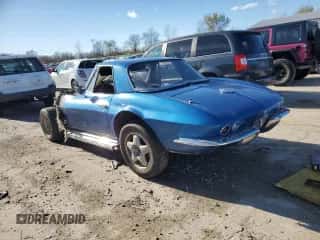 1966 Chevrolet Corvette с VIN 194676S127433, выставлен на аукционе Copart как лот 81638614 с пробегом Не указан миль и Списание • Salvage title. История ставок и продаж доступна на DreamBid. Изображение 2.