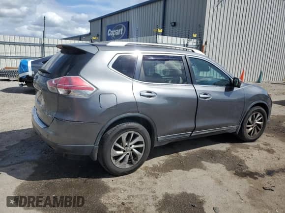 2015 Nissan Rogue SL с VIN 5N1AT2MV3FC754994, выставлен на аукционе Copart как лот 85268325 с пробегом 256 472 миль миль и Чистый • Clean title. История ставок и продаж доступна на DreamBid. Изображение 3.