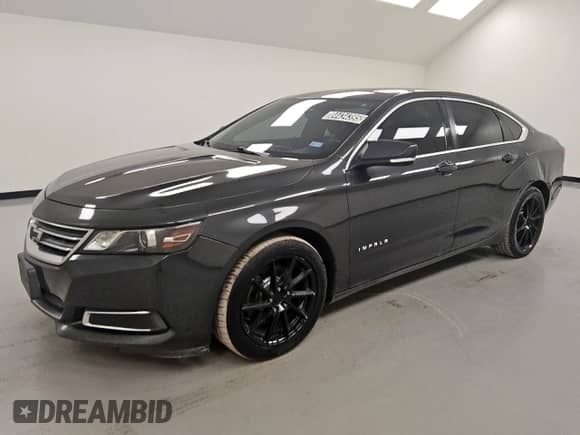 2015 Chevrolet Impala LT with VIN 2G1125S33F9204222, listed as a Copart auction lot 84434395 with 155,345 mi miles and Clean title. Bid and sale history available at DreamBid. Image 1.