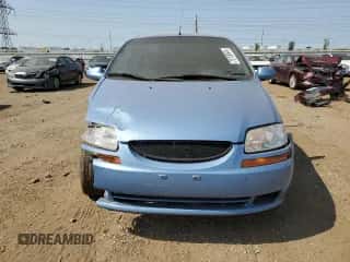 2005 Chevrolet Aveo LT с VIN KL1TG626X5B442803, выставлен на аукционе Copart как лот 70768604 с пробегом 94 665 миль миль и Списание • Salvage title. История ставок и продаж доступна на DreamBid. Изображение 5.