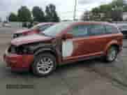 2014 Dodge Journey SXT with VIN 3C4PDCBB7ET118785, listed as a Copart auction lot 81487285 with 166,780 mi miles and Salvage title. Bid and sale history available at DreamBid. Image 1.