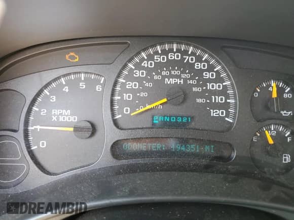 2005 Chevrolet Tahoe LS с VIN 1GNEC13V35R130102, выставлен на аукционе Copart как лот 71312475 с пробегом 194 351 миль миль и Списание • Salvage title. История ставок и продаж доступна на DreamBid. Изображение 9.