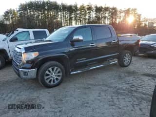2017 Toyota Tundra Limited with VIN 5TFFW5F12HX214741, listed as a Copart auction lot 82644424 with 70,111 mi miles and Salvage title. Bid and sale history available at DreamBid. Image 1.