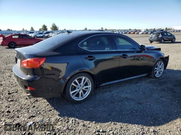 2007 Lexus IS 250 с VIN JTHBK262472026718, выставлен на аукционе Copart как лот 85553755 с пробегом 113 415 миль миль и Списание • Salvage title. История ставок и продаж доступна на DreamBid. Изображение 3.