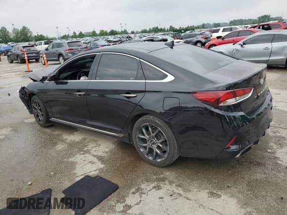 2018 Hyundai Sonata Limited Plus с VIN 5NPE34AB8JH727993, выставлен на аукционе Copart как лот 59926905 с пробегом Не указан миль и Списание • Salvage title. История ставок и продаж доступна на DreamBid. Изображение 2.