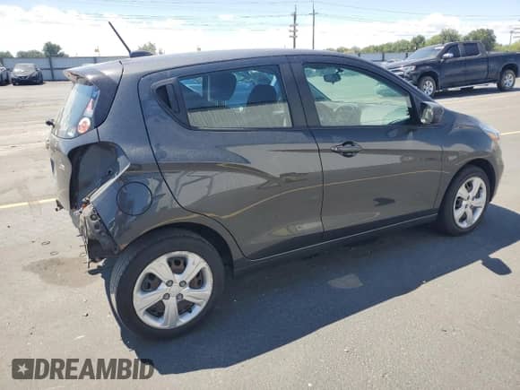 2022 Chevrolet Spark LS z VIN KL8CB6SA3NC021603, wystawiony jako Copart lot #66920535 z przebiegiem 42 790 mil mil oraz Szkoda całkowita • Salvage title. Historia ofert i sprzedaży dostępna na DreamBid. Obrazek 3.
