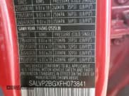 ✅ 2015 Land Rover Range Rover Evoque Pure Plus • VIN: SALVP2BGXFH073841 • Lot: 91349835. Listed on Copart with 144,758 mi. Free auction sales archive from the USA and detailed vehicle history report at DreamBid. Image 14.