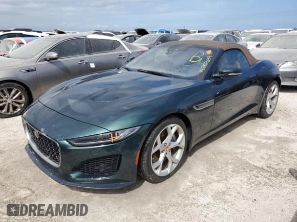 ✅ 2021 Jaguar F-Type P300 • VIN: SAJDD5GX3MCK75423 • Lot: 74785634. Listed on Copart with Not provided. Free auction sales archive from the USA and detailed vehicle history report at DreamBid. Image 1.