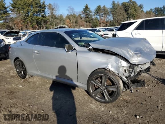 ✅ 2014 Lexus IS 250 C • VIN: JTHFF2C25E2531531 • Lot: 83644104. Listed on Copart with 74,572 mi. Free auction sales archive from the USA and detailed vehicle history report at DreamBid. Image 4.
