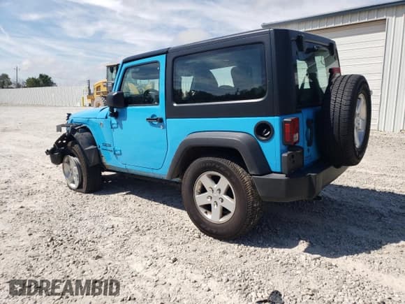 ✅ 2018 Jeep Wrangler Sport S • VIN: 1C4AJWAG9JL828385 • Lot: 69853395. Wystawiony na Copart z przebiegiem 69 026 mil. Bezpłatny archiwum sprzedaży aukcyjnych z USA i szczegółowy raport historii pojazdu na DreamBid. Zdjęcie 2.