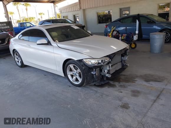 ✅ 2016 BMW 4 Series 428i • VIN: WBA3N7C53GK225717 • Lot: 43738257. Listed on IAAI with 70,972 mi. Free auction sales archive from the USA and detailed vehicle history report at DreamBid. Image 1.